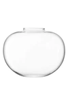 Lsa Flower Curved Bouquet Vase In Clear