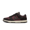 Nike Dunk Low Women's Se 'fleece - Burgundy Crush' Sneakers - Dq7579-600 In Maroon, Women's At Urban Outf In Rot