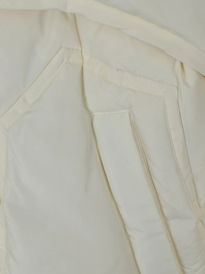 Heron Preston Down Jacket In White