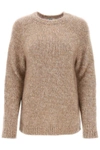 Totême Beige Raglan Sweater In Beige