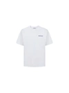 Marcelo Burlon County Of Milan Marcelo Burlon Tempera Cross Print T-shirt In White Black