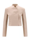 Ferragamo Asymmetrischer Blazer In Beige