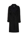 Stella Mccartney Iconic Double-breasted Wool Coat In Nero
