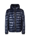 Canada Goose Black Label Black Disc Crofton Nylon Down Puffer Jacket In Blu