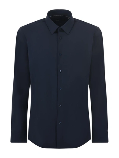 Hugo Boss Shirt Boss Men Color Blue In Blue