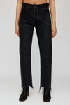 MOUSSY VINTAGE NORTHVILLE STRAIGHT JEANS IN BLACK