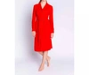 PJ SALVAGE ESSENTIAL ROBE IN RED