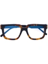 KUBORAUM TORTOISESHELL SQUARE FRAME,K312129032