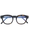 KUBORAUM TORTOISESHELL ROUND GLASSES,K1712129035