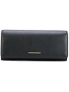 ALEXANDER MCQUEEN ALEXANDER MCQUEEN SLIM FLAP WALLET - BLACK,479952DZQ1M12172602