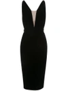 ALEX PERRY FITTED PENCIL DRESS,D17312133771