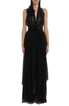Dolce & Gabbana Chiffon Seta Tp Gr.30 In Black