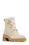 Sorel Joan Now Lace Cozy In Bleached Ceramic,gum