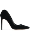 ALEXANDER MCQUEEN CURVED HEEL PUMPS,482183W4AZY12185711