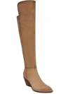 Zodiac Ronson Knee High Pointed Toe Boot In Brown