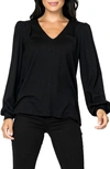 Gibsonlook V-neck Sweater In Black