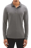 ROBERT BARAKETT GEORGIA LONG SLEEVE POLO