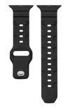 THE POSH TECH THE POSH TECH RIDGE SILICONE 27MM APPLE WATCH® WATCHBAND