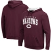 COLOSSEUM COLOSSEUM MAROON UCHICAGO MAROONS RESISTANCE PULLOVER HOODIE
