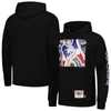 MITCHELL & NESS MITCHELL & NESS BLACK NEW ENGLAND PATRIOTS GRIDIRON CLASSICS BIG FACE 7.0 PULLOVER HOODIE