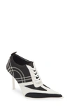 Jeffrey Campbell Women's Rally-up Pointed Toe Pumps In Black/white