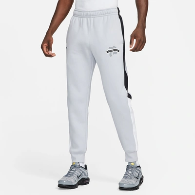 Nike Mens  Nsw Swoosh High Jogger In Wolf Gray/white/black