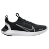 Nike Free Run Flyknit Next Nature Running Shoe In Black/white/anthracite