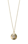 Argento Vivo Diamond Heart Pendant Necklace In Gold