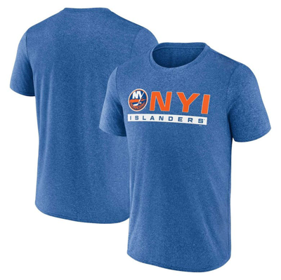 Fanatics Branded Heather Royal New York Islanders Playmaker T-shirt