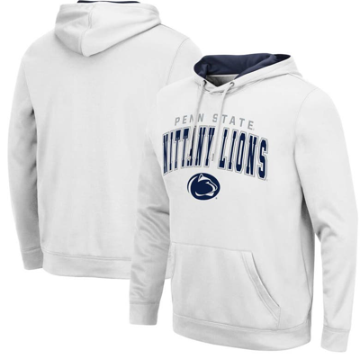 Colosseum White Penn State Nittany Lions Resistance Pullover Hoodie