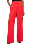 RIVER ISLAND PLEATED WIDE LEG TROUSERS