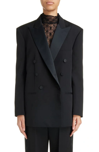 Isabel Marant Double-breasted Blazer Jacket In Black