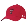 UNDER ARMOUR UNDER ARMOUR RED TEXAS TECH RED RAIDERS AIRVENT PERFORMANCE FLEX HAT