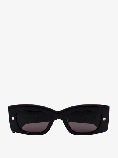 Alexander Mcqueen Woman Sunglasses Woman Black Sunglasses