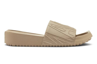 Pre-owned Jordan Nola Slide Khaki (women's) In Khaki/khaki