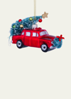 Vondels Car With Christmas Tree Ornament