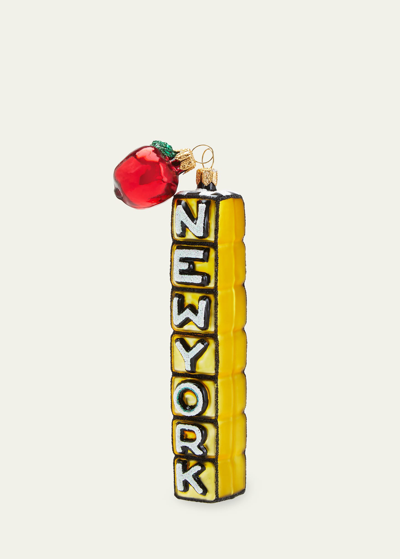 Glaspol New York Christmas Ornament