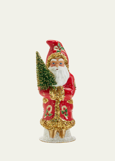 Bergdorf Goodman 11" Santa Coat Christmas Tree Decoration