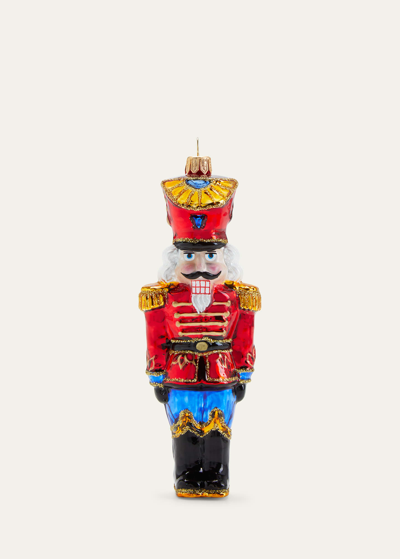 Bergdorf Goodman Nutcracker Crunch Christmas Ornament In Multi