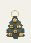 Belsnickel Enterprises Five Brass Bell Christmas Tree In Green