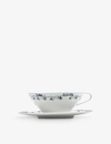 MARNI SERAX X MARNI ANEMONE MILK FLOWER-MOTIF BONE-CHINE TEA CUP AND SAUCER SET OF TWO