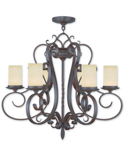 Livex Lighting Livex Millburn Manor 6-light Imperial Bronze Chandelier