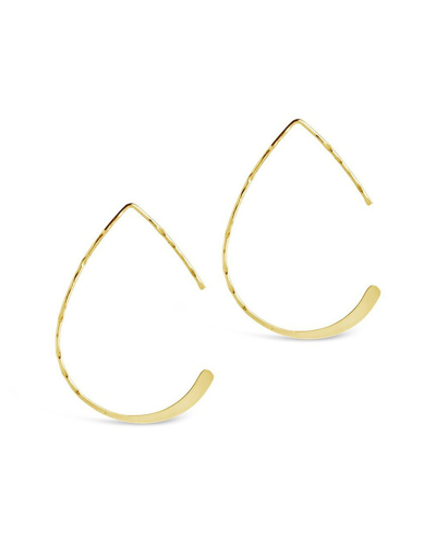 Sterling Forever 14k Over Silver Threader Earrings