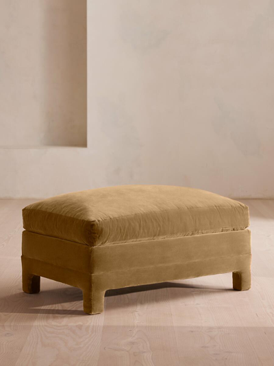 Soho Home Ashford Ottoman In Brown