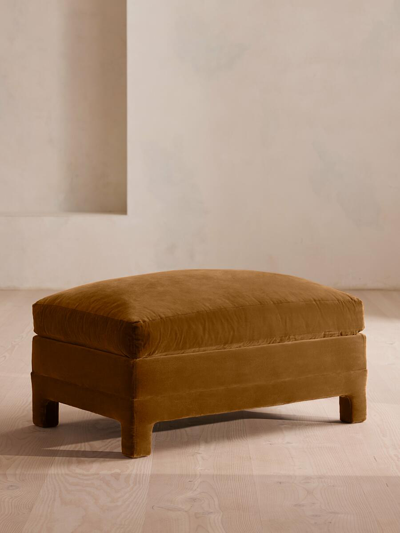 Soho Home Ashford Ottoman In Brown