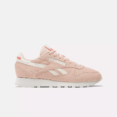 Reebok Classic Leather Women's Shoes In Pink