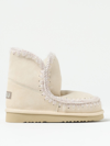 Mou Flat Ankle Boots  Woman Color White