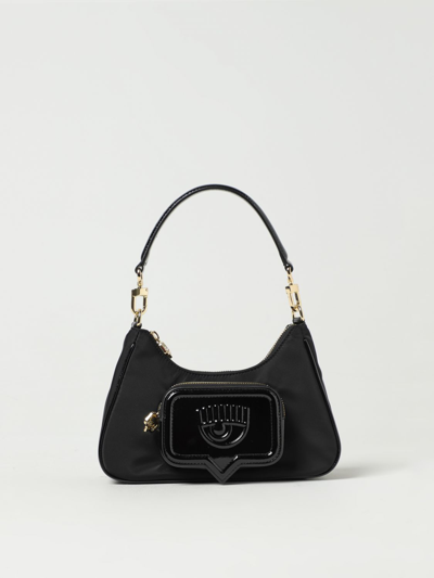 Chiara Ferragni Shoulder Bag  Woman Color Black In Black
