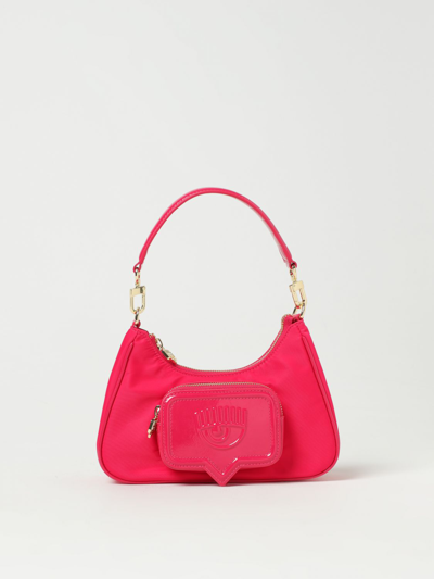 Chiara Ferragni Shoulder Bag  Woman In Fuchsia