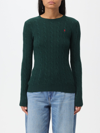 Polo Ralph Lauren Jumper  Woman In Forest Green